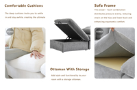 Atunus Vorrätig Italienisches Modernes Sofa Wohnzimmermöbel Hersteller Weißes Modulares Sectional Cloud Sofa Couch Set