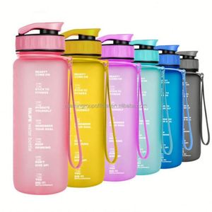 Bouteille de sport minimaliste de 32 oz, sans BPA, non toxique, écologique, de qualité alimentaire, avec couvercle anti-fuite à ouverture rapide - Product Image 5