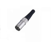 Regua XLR 	 Conectores XLR macho en ángulo recto 	 Cable RJ45 a 2 XLR