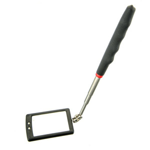 Car Inspection Mirror 300mm 650mm Extendable Retractable Alloy Steel <b>Mechanical</b> Repair <b>Tool</b> - Product Image 1