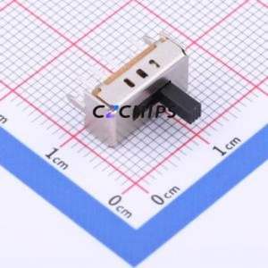 SS-23D06-G050 Slide Switch Through hole Component (THT) Switch Double Pole Four Throw Rectangle Pin Header PC Pin 12.7mm - Product Image 1