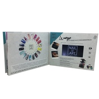 Cote Best-seller Livre vidéo LCD Chine 5 pouces Carte de voeux pour boutique