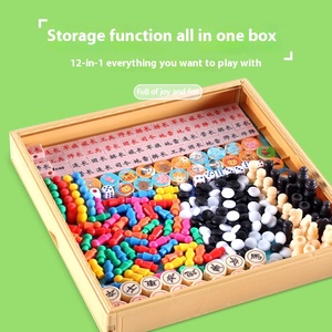 Tất cả-trong-một đa chức năng bay cờ vua gomoku cờ Set trẻ em tương tác bảng nhựa đồ chơi thiết yếu CHA mẹ-con - Product Image 3