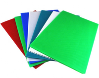 Vente en gros de feuilles de Coroplast vierges 4x8, feuilles de polypropylène Coroplast, panneaux en plastique ondulé, feuilles Corex