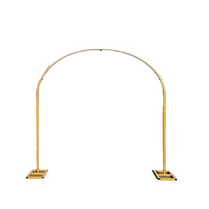 <span class=keywords><strong>Arche</strong></span> <span class=keywords><strong>de</strong></span> ballons circulaire en métal doré pour mariage en plein air, pelouse <span class=keywords><strong>et</strong></span> couloir <span class=keywords><strong>de</strong></span> parc - Product Image 6