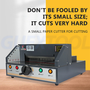 Machine de découpe de papier infrarouge, machine de découpe de livres épais, machine de découpe à manivelle pour papier, machine de découpe à pousser le papier - Product Image 4
