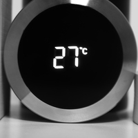 Botol Air Termo Pintar dengan Layar LED Penunjuk Suhu untuk Fahrenheit Grosir 304 Dinding Ganda Stainless Steel Jepang