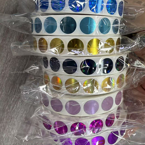 Hình ba chiều Scratch Off Nhãn dán nhãn cuộn-chất lượng cao, tùy chỉnh cho bao bì/quà tặng, số lượng lớn bán buôn, Holographic thiết kế - Product Image 3