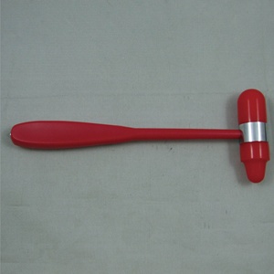 의료 전문가 의사 컬러풀 신경 진단 독일식 충격 고무 힘줄 신경 진단 반사 망치 - Product Image 2
