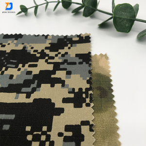 Tissu sergé camouflage Jinda 80% polyester et 20% coton <span class=keywords><strong>Greta</strong></span> 190GSM imprimé et indéchirable avec tissu imperméable - Product Image 3