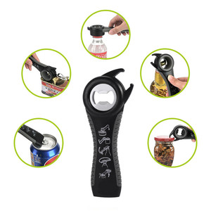 Ouvre-bouteille multifonction 5-en-1 pour ouvrir les couvercles des sodas et des boissons gazeuses pour les personnes ayant des mains faibles - Product Image 1