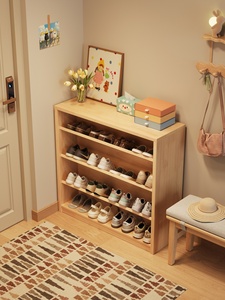 Mueble zapatero para sala de estar con diseño de tapa abatible, gran capacidad en un tamaño compacto, ideal para apartamentos. - Product Image 4
