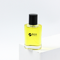 Flacon de parfum en verre rechargeable personnalisé en gros, unique, 30 ml, 50 ml, 100 ml, flacon de parfum en verre vide, flacon de parfum de luxe