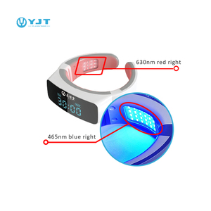 Producto terapéutico médico de Venta caliente Cuello Led Luz roja y azul Control del dolor de cuello Masajeador de cuello - Product Image 2