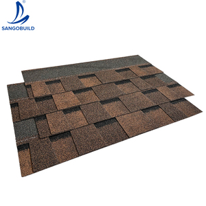 Bardeaux d'asphalte fabriqués à la <span class=keywords><strong>machine</strong></span>, résistants au feu, au vent et à la chaleur, approuvés CE, Sangobuild, en fibre de verre laminée pour toiture - Product Image 5