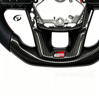 Volant en fibre de carbone authentique, très demandé, avec design GR Sport Racing, compatible avec Hilux Fortuner. Personnalisable