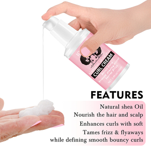 Crème <span class=keywords><strong>pour</strong></span> <span class=keywords><strong>boucles</strong></span> de marque privée, améliore <span class=keywords><strong>les</strong></span> <span class=keywords><strong>boucles</strong></span> avec une crème définissante douce, nourrit <span class=keywords><strong>les</strong></span> cheveux et le cuir chevelu, convient à toutes <span class=keywords><strong>les</strong></span> occasions - Product Image 2