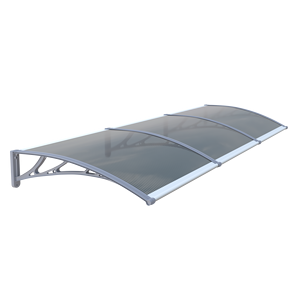 Tettoia in <span class=keywords><strong>Policarbonato</strong></span> Facile da Installare Fai-da-Te, Diverse Dimensioni con <span class=keywords><strong>Copertura</strong></span> in Lastra di <span class=keywords><strong>Policarbonato</strong></span> da 6mm o 3mm - Product Image 5