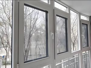 Ventanas abatibles de aluminio modernas serie KT120, aislamiento térmico de vidrio Low E y protección UV, ventanas y puertas <span class=keywords><strong>Ropo</strong></span> - Product Image 3