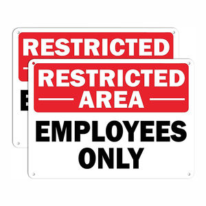 Signes de zone de repos Panneau de signalisation routière Plaque en métal Garage Man Cave Wall Decor - Product Image 4