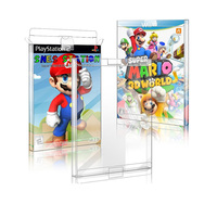 Étuis de protection transparents personnalisés en plastique pour cartes à collectionner, boîtes de rangement pour jeux PS4 Blu-ray, Xbox One, PS3