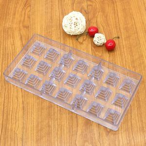 हरियाणा 3D पिरामिड आकार पॉली कार्बोनेट चॉकलेट Molds - Product Image 3