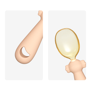 Mới đến PPSU Vật liệu uốn bé ăn muỗng đặt bé đào tạo muỗng đặt trẻ sơ sinh muỗng và ngã ba đặt - Product Image 5