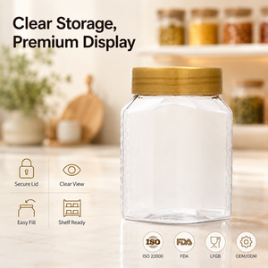 Bocaux à <span class=keywords><strong>miel</strong></span> à large ouverture <span class=keywords><strong>de</strong></span> qualité alimentaire, petits pots à confiture, pots <span class=keywords><strong>de</strong></span> stockage alimentaire pour épices, gelées et herbes - Product Image 1