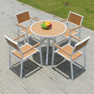Wholesale Aluminum Table <b>Stackable</b> <b>Chairs</b> Set of Dining Table Customized Matching Table and <b>Chair</b> Set for Camping - Product Image 3