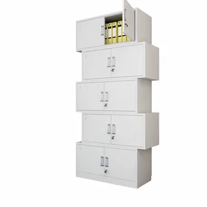 Easy To Assemble Office Furniture Cabinet Knock Down Metal Drawer Cabinet