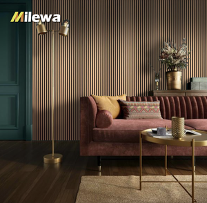 Paneles Acústicos de Madera <span class=keywords><strong>Akupanel</strong></span> con Revestimiento de Madera, Diseño Moderno, Diseño 3D para Hogar y Oficina - Product Image 4