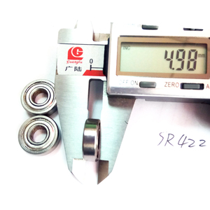 RI-814ZZ de rodamiento de bolas para bicicleta, SR4-2RS de R4-2RS de 6,35x15.875x4.978mm, SR4ZZ R4ZZ - Product Image 6