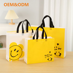 Giáng sinh túi không dệt vải trong kho tùy chỉnh Tote Bag với logo tùy chỉnh đơn đặt hàng cho số lượng lớn - Product Image 3