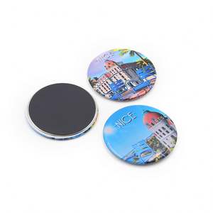 Imanes de nevera al por mayor con paisajes urbanos, recuerdo de Francia, imán de hojalata personalizado de Francia para viajes y regalos - Product Image 5