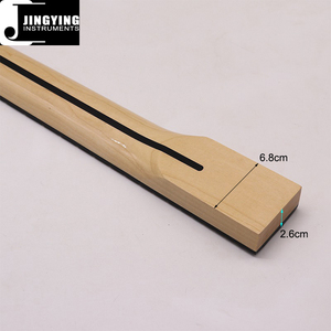 2024 jingying âm nhạc Guitar Cổ Series,7 chuỗi 24 băn khoăn Canada Maple + gỗ hồng mộc tay trái cổ guitar điện - Product Image 5