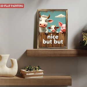 กรอบไม้ขนาด 20x30 ซม. ภาพศิลปะดอกไม้<span class=keywords><strong>ทะเลทราย</strong></span>พร้อมกระบองเพชรที่กำลังบานหลังฝนตก - Product Image 3