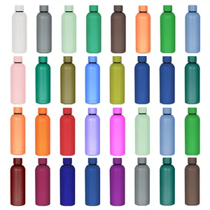 500ml Cola Fitness Thermo Eco Friendly Vacuum Metal Drink Bottle Stainless Steel Insulated Water Bottle With Custom Logo