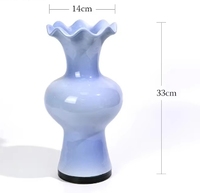 Xiaoyuanliu céramique fleur Ware Jingdezhen Vase japonais Arrangement de fleurs ustensiles fleur bouche et bouteille décoration