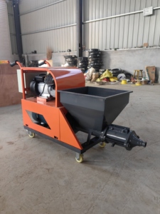 <span class=keywords><strong>Sableuse</strong></span> à boue Topmai haute performance avec trémie de 50-100L et moteur de 4KW pour le pulvérisation de plâtre en construction - Product Image 4