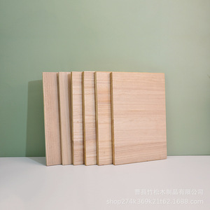 Tablas Cuadradas de Madera de Pino, Color Natural, Hechas a Mano, Suministros para Manualidades - Product Image 3