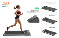 Tapis de marche compact pour bureau à domicile, tapis de course électrique sous le bureau pour gagner de la place