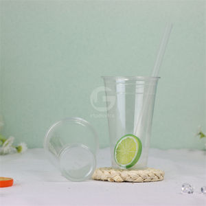 Gobelets à boire en PET avec logo/design graphique personnalisé et impression numérique, diamètre 90 mm - Product Image 2