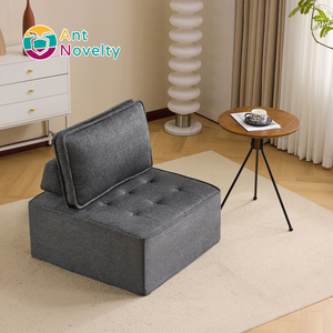 <span class=keywords><strong>Divano</strong></span> Moderno Estensibile Convertibile <span class=keywords><strong>con</strong></span> Contenitore, Monoposto per Soggiorno, Camera da Letto, Stanza degli Ospiti o Camera dei Bambini - Product Image 2