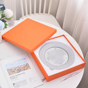 European-Style Golden Mosaic Ceramic <b>Plate</b> Disposable Western-Style <b>Steak</b> Pasta Tableware Korean-Style Cooking <b>Plate</b> Hotel - Product Image 5