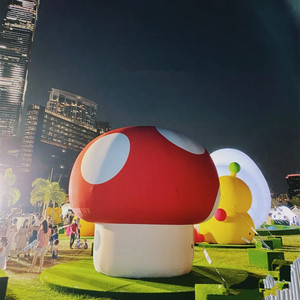 Qualité personnalisée Pvc gonflable <span class=keywords><strong>Fraise</strong></span> Ballon de fruits pour la publicité - Product Image 6