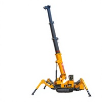 Mini grue araignée de 3 tonnes, grue sur chenilles hydraulique, grue télécommandée