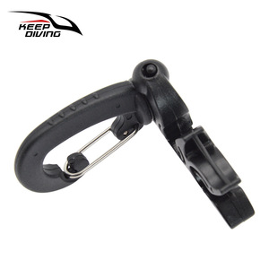 Keep Diving Dive Gear HC-580 ตะขอเกี่ยวพลาสติกแบบปลดเร็วสำหรับคลิปหนีบท่อเรกกูเลเตอร์ BCD - Product Image 2