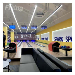 Máquina de Bolos Profesional Completa con <span class=keywords><strong>Precio</strong></span> de Fábrica, 10 Pinos, de Goma y Madera, Estándar Comercial - Product Image 1