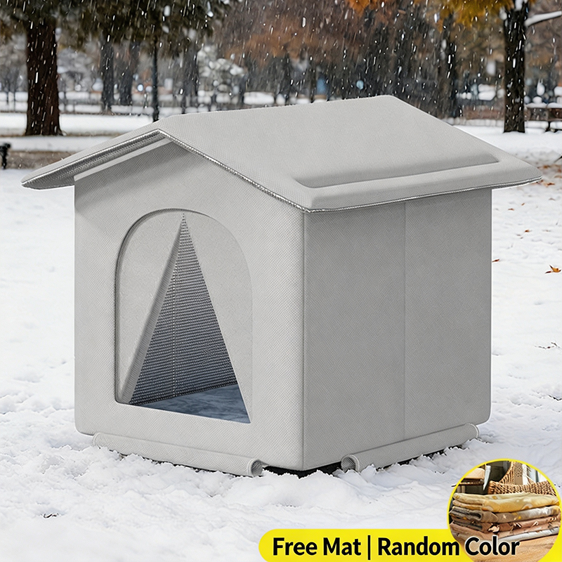 Refuge pour chats errants + coussin