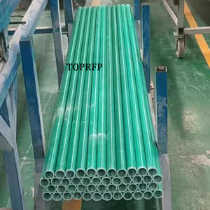 Venta al por mayor de fábrica, tubos FRP pultruidos UV, postes de fibra de vidrio de fieltro para estacas de soporte de árboles frutales de pasión - Product Image 3